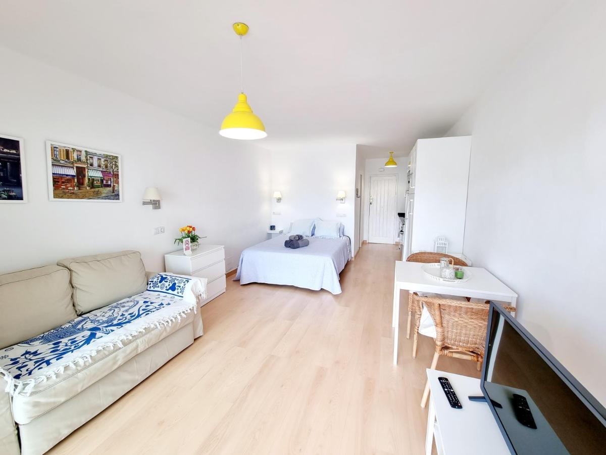 Apartamento Eduardo A Primera Linea Del Mar Коста Тегисе Екстериор снимка